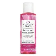 HERITAGE STORE Rosewater - Refreshing Facial Splash for Glowing Skin with Damask