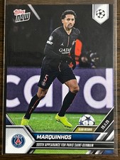 2025-26 UEFA UCL Topps NOW #57 Marquinhos Paris Saint-Germain