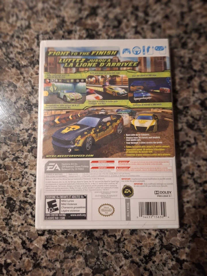 Need for Speed: Nitro (Nintendo Wii, 2009), Unopened in original packaging! - Image 2 of 4