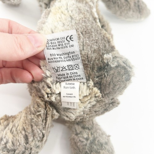 Jellycat Bashful Cottontail Hase Häschen Stofftier Plüschtier grau 10 Zoll - Bild 6 von 6