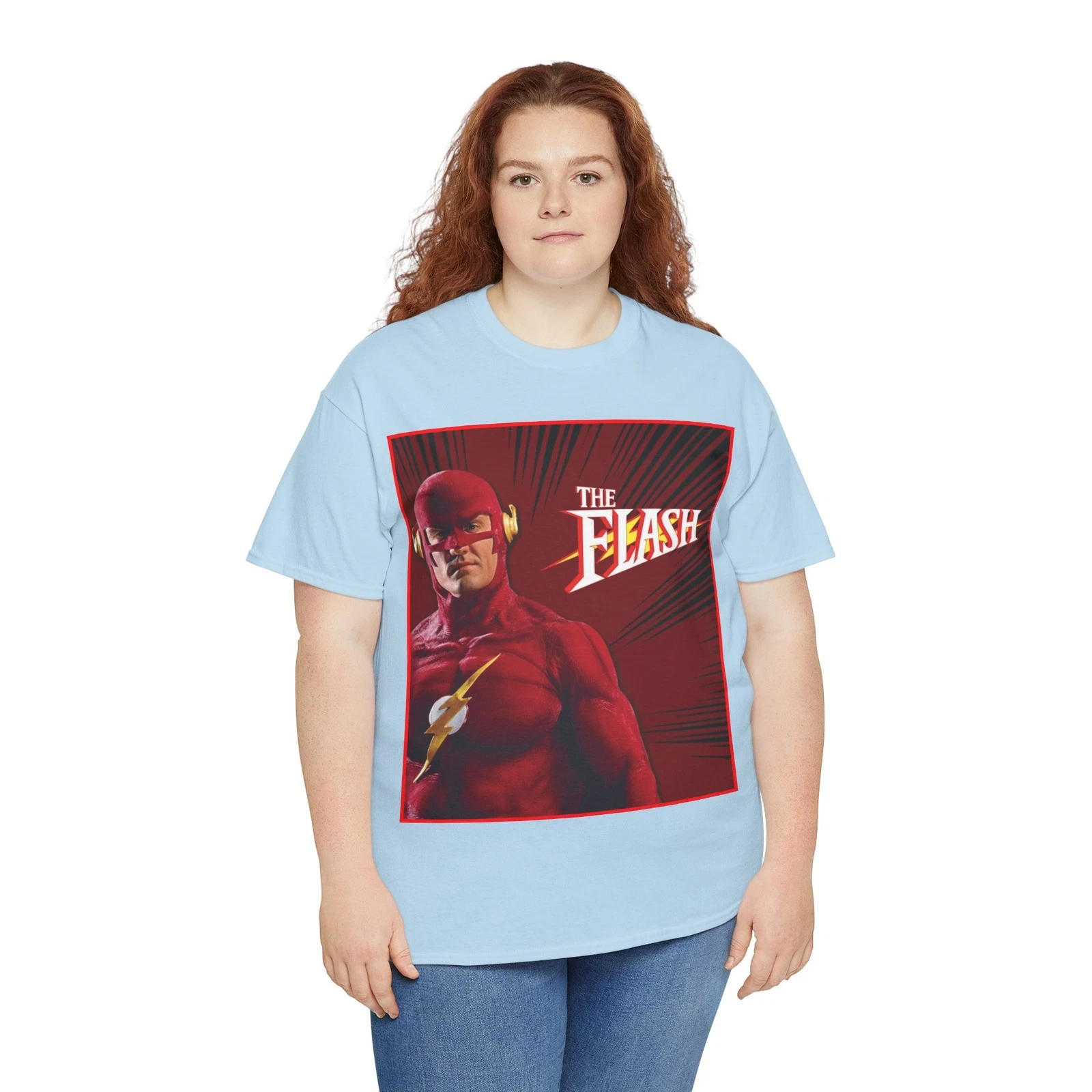 Flash T-Shirt - John Wesley Shipp - DC Comics 1990s TV Series - Barry Allen