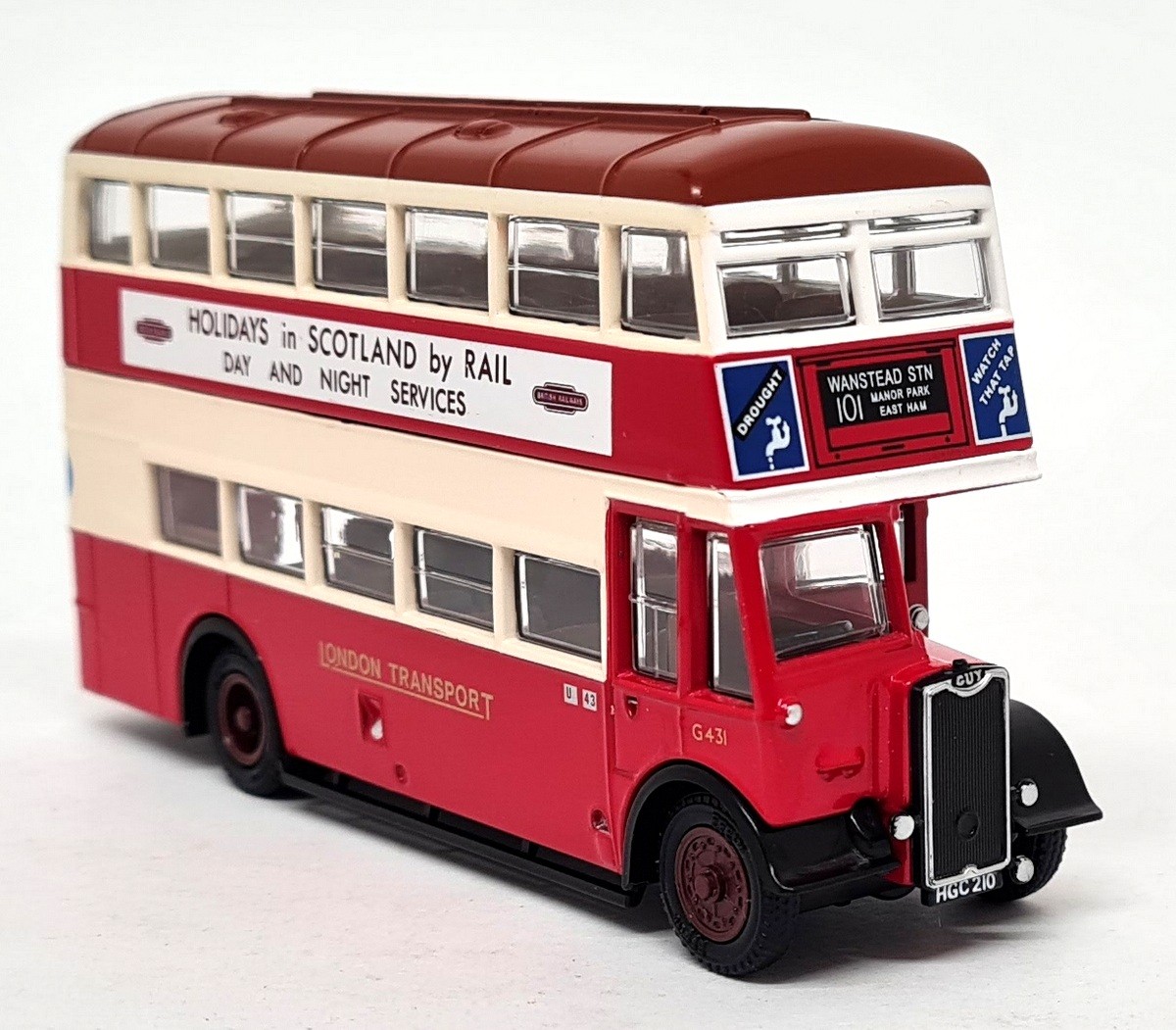 EFE 1/76 - Guy Arab Utility Bus London Transport 26301 Diecast Model Bus