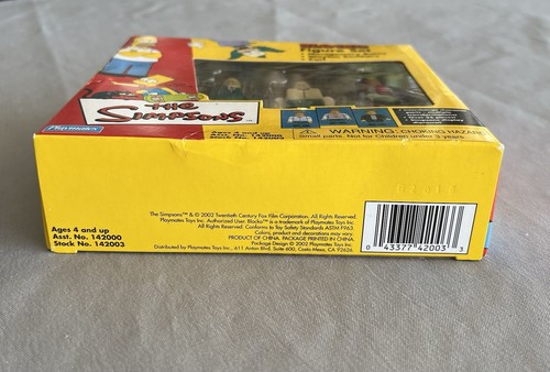 Set di figurine BLOCKO The Simpsons; Montgomery Burns, Smithers & Carl nuove con scatola - Foto 3 di 6
