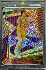 Austin Reaves  RARE SPARKLE REFRACTOR INVESTMENT CARD SSP PANINI LAKERS