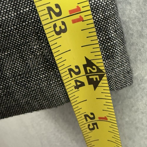 J by J Crew Damen 6 100% Leinen Blazer 1 Knopf gefüttert meliert grau Style L1150 - Bild 16 von 16