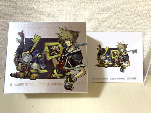 KINGDOM HEARTS Banda Sonora Original COMPLETA Caja CD 9 SQUARE ENIX Japón Usado - Imagen 1 de 2