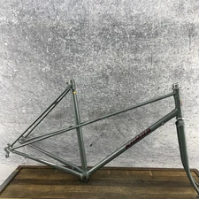 Vintage Kamra Aero II Road Bike Mixte Frame 53 cm Nishiki Steel Gray Japan 126