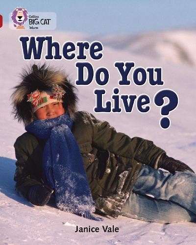 Дженис Вейл, где Вы живете? Книга в мягкой обложке Большая кошка Коллинза (ИМПОРТ из Великобритании)