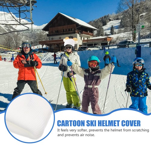 Decorative Ski Helmet Cover Adorable Helmet Cover Roller Skating Helmet Cover - Imagen 8 de 12