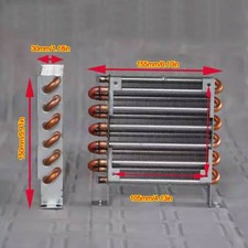 Aluminum-Cu Fin-Tube Heat Exchanger CP2X6X120 Condenser Air/Water-cooled