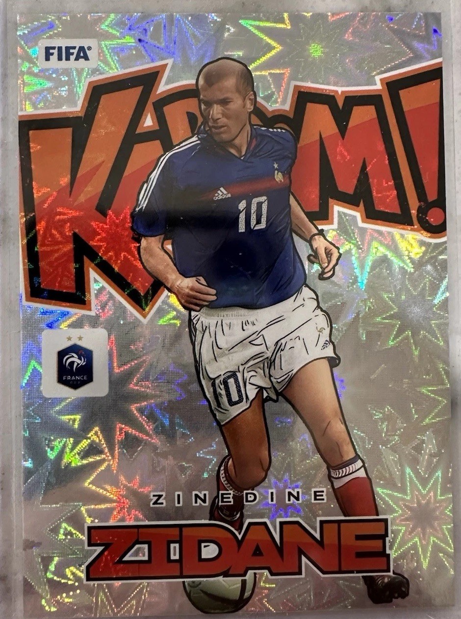 2024-25 Panini Donruss FIFA Zinedine Zidane France KABOOM! SSP #23