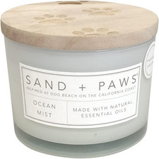 Sand  Paws Scented Candle - Ocean Mist - Additional Scents and Sizes   Luxuriou