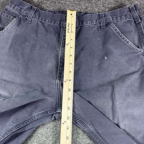 Vintage Carhartt Pants Mens 36x32 Gray Carpenter B11 PTB Distressed Work - Picture 11 of 12