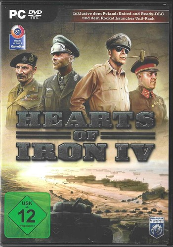 Hearts of Iron IV  (PC) DVD