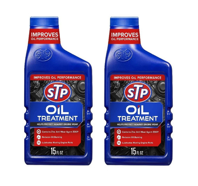 #ad STP High Viscosity Oil Treatment 15 fluid ounces Pack of 2 $10.99