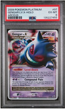 Gengar LV. X HOLO Platinum Arceus PSA 6 #97 Pokemon