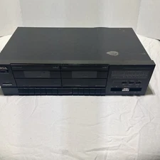 MGA Stereo Double Cassette Deck M-T2200, Powers On parts only