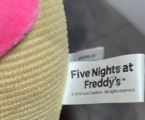 Peluche Funko Cupcake Originale Rosa FNAF Five Nights At Freddy’s 2016 Giocattolo Ufficiale - Foto 7 di 7
