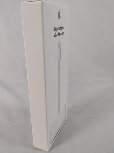 Apple MD825AM/A Lightning to VGA Adapter Brand New Original Unopened Box - 第 12/21 張圖片