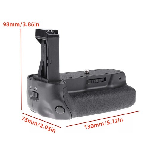 Battery Grip For Canon EOS 800D/T7i/X9i/77D/9000D Camera Extended Battery Holder - Picture 12 of 12