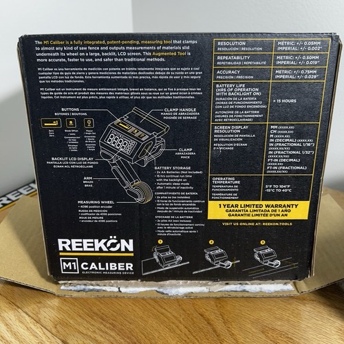 Reekon M1 Caliber Electronic Measuring Tool for Miter Saws - Picture 14 of 16
