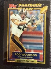 1992 Topps Football's Finest - Rod Woodson #33