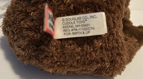 "Douglas Cuddle Toys Alce Peluche Vacaciones Navidad Cuadros Astas Bufanda Juguete 8""" - Imagen 7 de 7