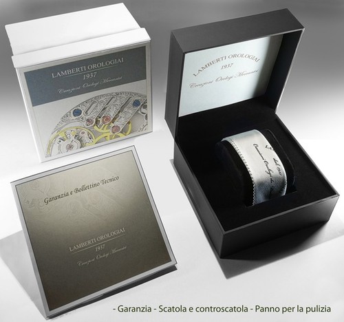 LAMBERTI OROLOGIAI Ref. 23925V DOPPIETTO GMT. Automatico, zaffiro, 100mt - Picture 6 of 6