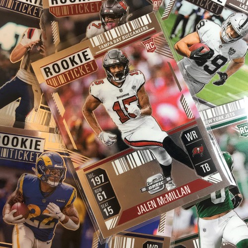 Base de boletos de novato Drake Maye de fútbol americano óptico Contenders 2024 #70