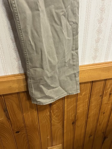 NWT Old Navy Straight Jeans Men’s Size 38 x 32 Tan Built In Tough  - Picture 3 of 9