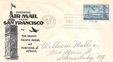 C35 25c Oakland Bay Bridge, C. Stephen Anderson cachet in black [101725.344]