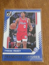 2024-25 Panini Donruss - Franchise Features Tyrese Maxey #1 76ers