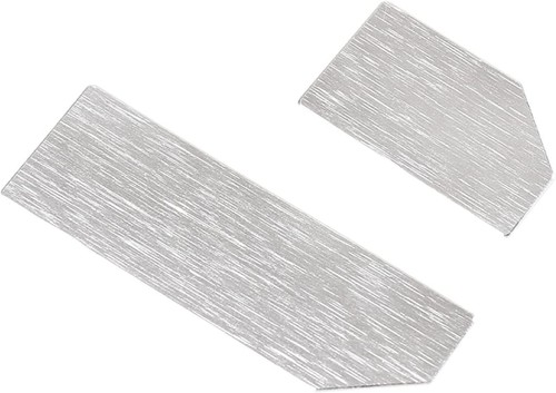 Silver Alloy Handbrake Bottom Scratch Guard For Land Rover Discovery 4 2010-2016 - Imagen 3 de 9