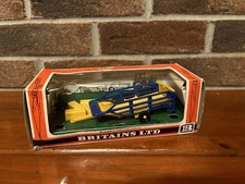 Vintage Britains Ltd Farm Hay Bail Trailer In Box Die Cast