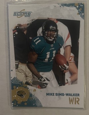 2010 SCORE MIKE SIMS-WALKER JACKSONVILLE JAGUARS #134