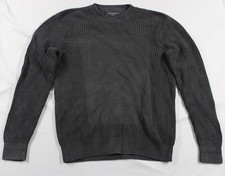 AllSaints Sweater Mens Small Ribbed Knit Pullover Crewneck Lightweight Casual
