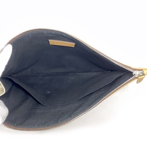 Balenciaga Clutch Bag Ec-22272 Beige Natural 419994 Handbag Canvas Leather Used - Picture 7 of 10