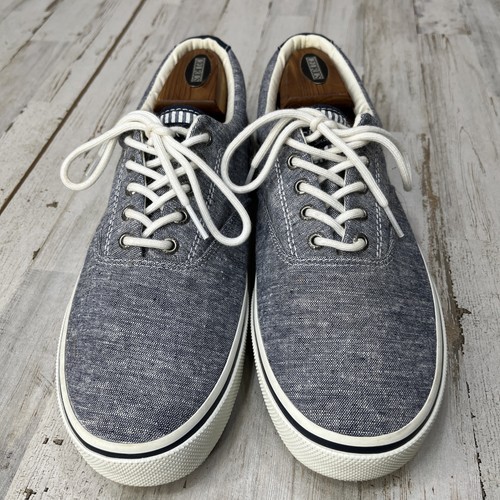 Sperry Top-Sider Men's Halyard CVO Navy Sneakers Lace Up STS22082 Size 10.5. OSR - Picture 4 of 9