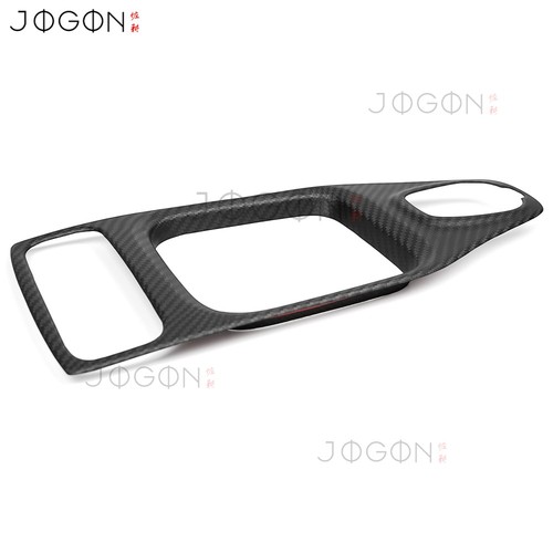 Matte Carbon For Lotus Emira V6 2023-25 Center Console MT Gear Shift Panel Trim - Picture 10 of 11