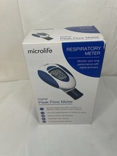 Microlife Digital Peak Flow Respiratory Meter PF101 Asthma Lung COPD NEW