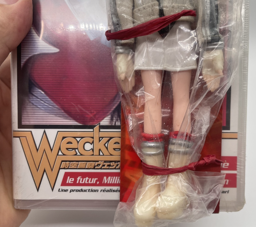 Time-Space Police Wecker VHS 2001 (With 2Figure) Japanese Action Sentai Movie - Picture 10 of 12