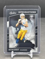 2020 PANINI ABSOLUTE #I-JH Justin Herbert Los Angeles Chargers RC Introductions