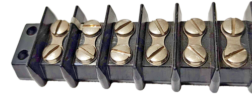 Jones 7-3/4'' x 1-1/4'' Terminals 12-Pole - Picture 3 of 7
