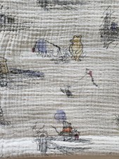 Disney Baby Aden Anais Winnie The Pooh Eeyore Piglet Kite Cotton Swaddle Blanket