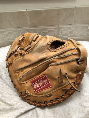 "Guante de béisbol softbol Rawlings RCM7 muy grande 36"" lanzamiento con la mano derecha" - Imagen 12 de 20