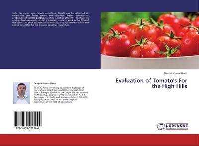 Evaluation of Tomato's For the High Hills Deepak Kumar Rana