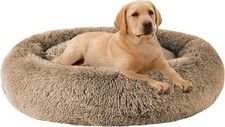 MFOX Calming Dog Bed S/M/L/XL for Medium and Large Dogs Comfortable Pet Bed Fa