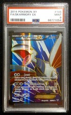 Pokemon SKARMORY EX Full Art #145 XY Base Set 145/146 - CLEAN - PSA 9 - LOW POP
