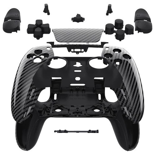 eXtremeRate For ps5 Edge Controller Full Set Shell with Buttons Touchpad Cover