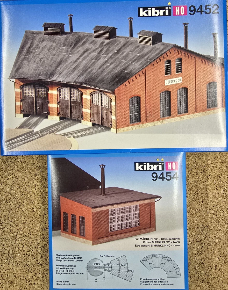 Bâtiment Maquette Kibri - Immeuble Avec Boutique De Vins & Spiritueux - Occasion